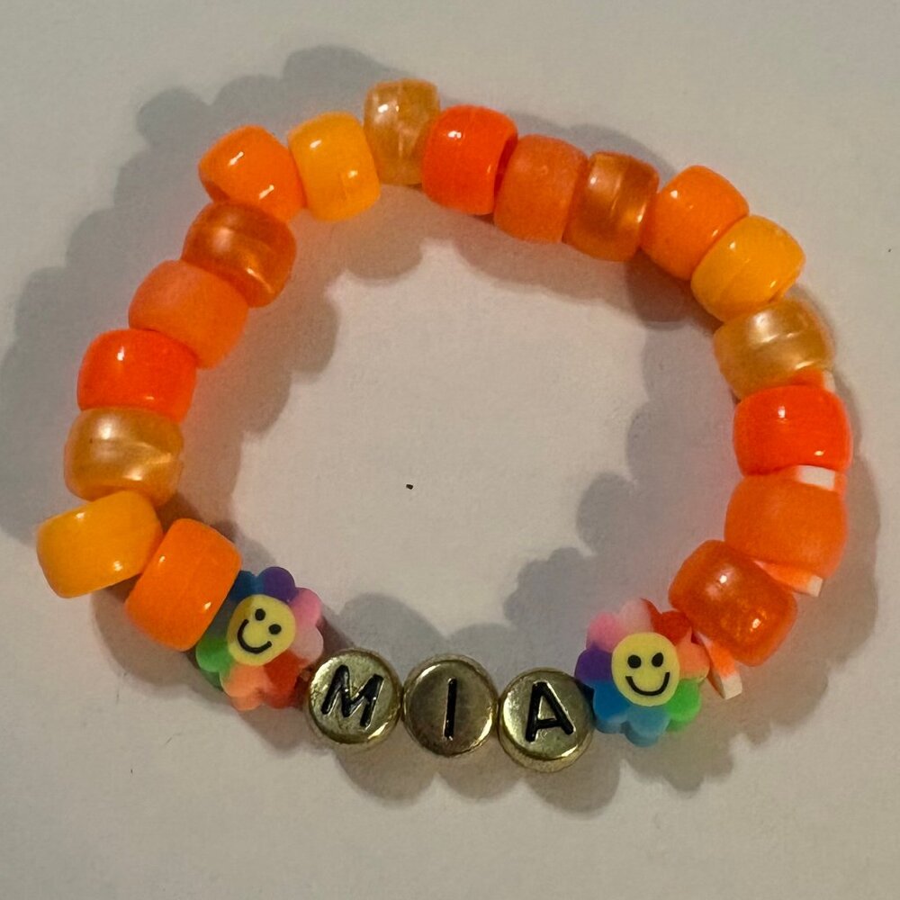 Handmade Niall Horan 'Mia' Beaded Bracelet